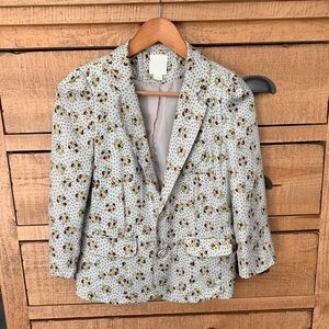 Women’s floral blazer